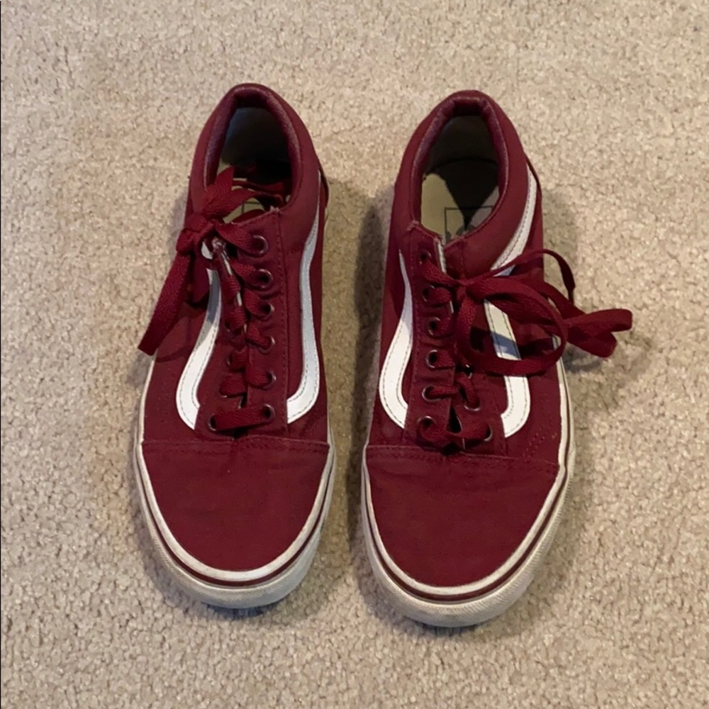 Vans low tops